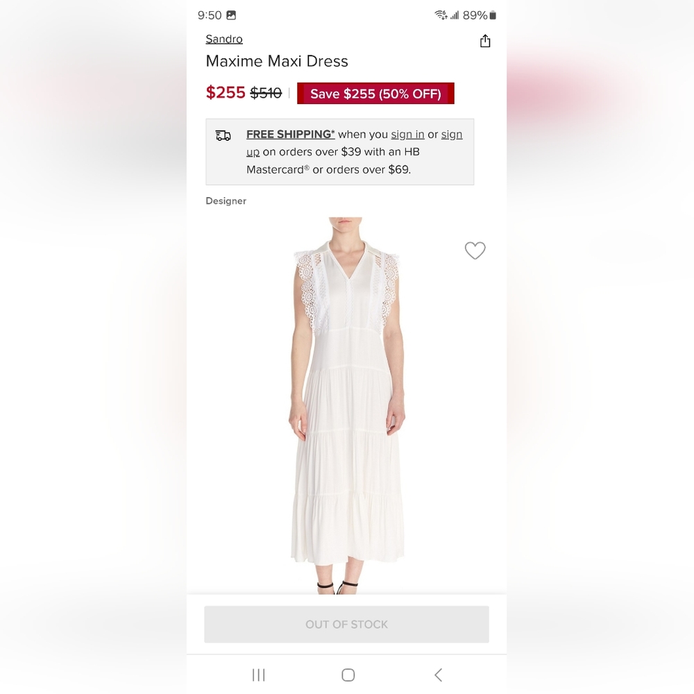 SANDRO - Maxime dress